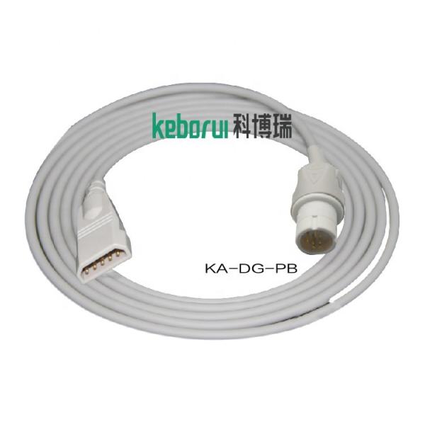 Quality Drager 6pin IBP transducer cable to PVB IBP adapter cable for sale