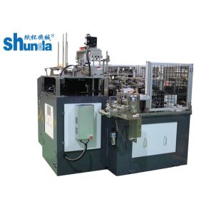 Buy cheap Paper Bowl Cover Forming Cup Lid Machine With PLC Control System , Long Time from wholesalers
