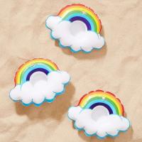 Buy cheap Mini Rainbow Cloud Party Inflatable Drink Holder Plastic Vinyl Material product