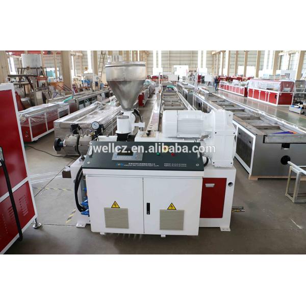PVC Siding Plate Indoor Decorative Materials Extrusion Line Full Metal Shell