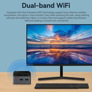 Buy cheap Celeron N5105 4 Cores 4 Threads Gaming PC With LPDDR4X 8G RAM Single RJ45 LAN from wholesalers