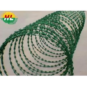 Buy cheap High Quality PVC Razor Barbed Wire For Defense from wholesalers