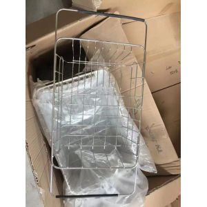 Stainless Steel Drainer Two-compartment Basin Sink for Commercial Dishwashing