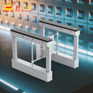 HCW Smart Biometric Swing Barrier Turnstile with 4 Million Cycle Lifespan and 25