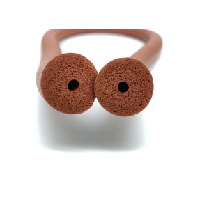 Buy cheap Silicone rubber foam tube, RoHs, Reach approval from wholesalers