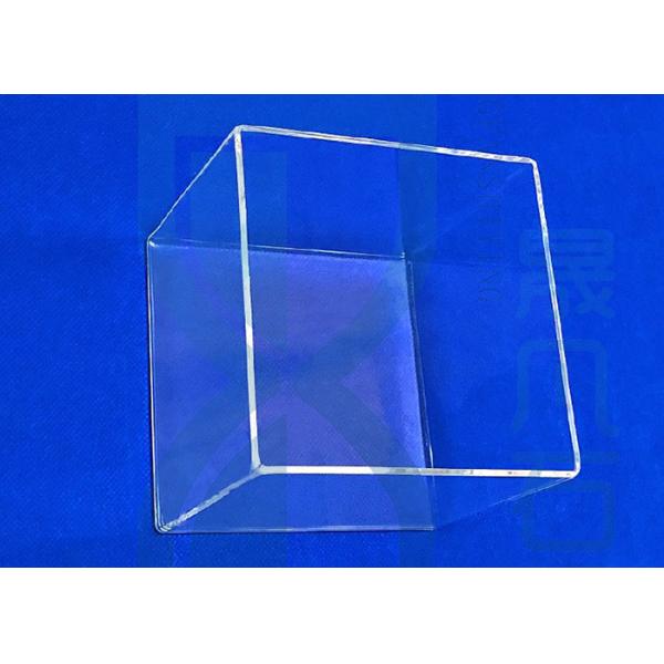 High Temperature Resistant Quartz Glass Urn Cleaning Tank Box SIO2