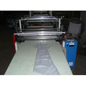 Buy cheap Disposable Long Arm PP OPP Glove Making Machine 20 - 30 pcs / min With CE ISO9001 from wholesalers