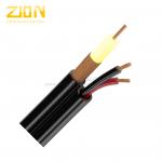 Buy cheap CFTV Digital Coaxial Cable For Security Camera , Yellow Solid PE Insulation from wholesalers