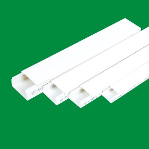 Buy cheap Easy Installation Customized PVC Cable Tray U Shaped Cuboid For Residential Buildings from wholesalers