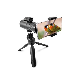 Buy cheap Long Distance 10-30X42 Zoom Monocular With Tripod Mobile Phone Clip from wholesalers
