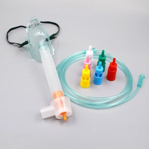 Buy cheap Disposable 24% Venturi Breathing Oxygen Mask 7 Diluters Adjustable from wholesalers
