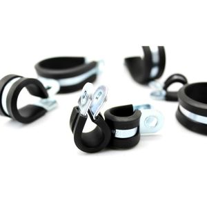 Buy cheap Refrigeration Insulated R Type Odm Metal Hose Clamps With Rubber from wholesalers