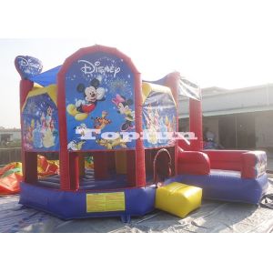 Amusement Disney Parks Inflatable Jumping Castle Mickey Mouse In Downtown