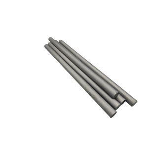 cutting solid tungsten carbide rods.