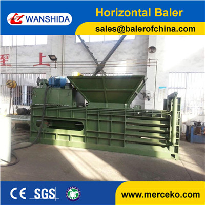 Buy cheap Horizontal Waste Plastic PET Bottles Baler Plastic Films Baler Waste Paper Cardboard Baler from wholesalers