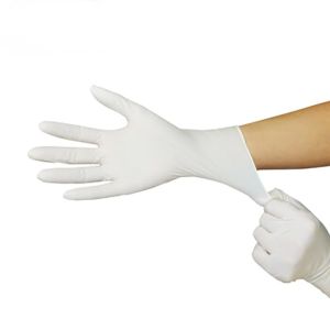 All grip heavy manual work gloves for industrial use no powder nitrile-butadiene