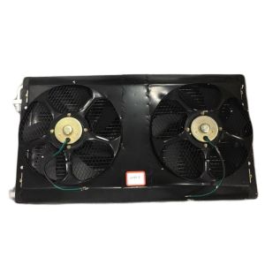 Buy cheap Microchannel Air Cooled Condenser Fan Corach Aircon AC radiator Transport from wholesalers