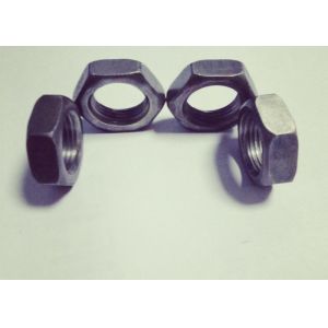 Buy cheap Coarse Thread Thin M18 Hexagon Nuts With Pitch 2.5mm , 8.5mm Thickness from wholesalers