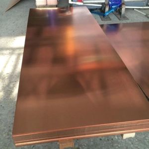 Buy cheap Customized Copper Cathodes Plate Sheet 2500mm C10100 C10200 from wholesalers