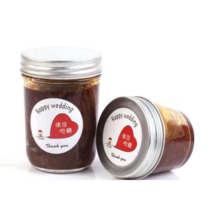 Household Empty Glass Jars / Miniature Glass Bottles SGS Certification