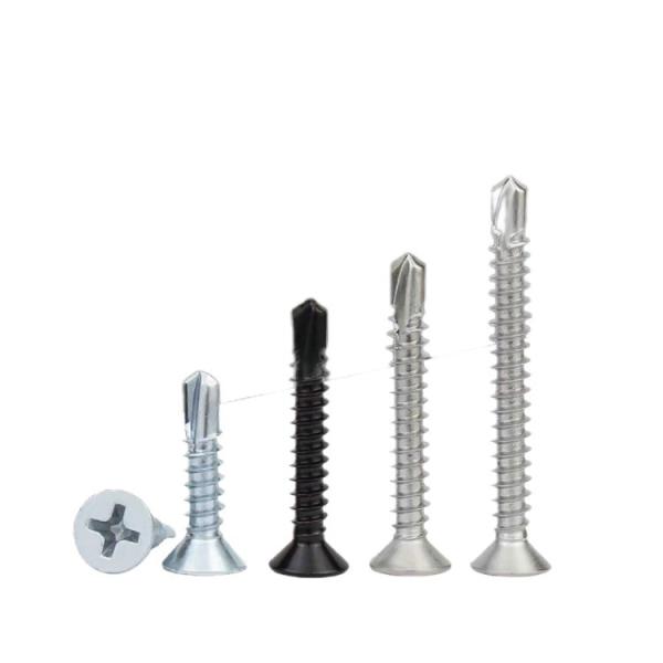 Quality Customized Csk Model Self Drilling Screws in Stainless Steel for Metric 6mm Fastening for sale