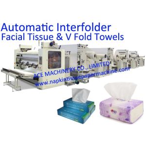 China Full Automatic Interfolder Facial Tissue Machine With Latest Technology on sale