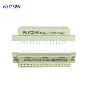 Buy cheap 2 Rows Eurocard Connector 8 16 32 Pin PCB Straight 2x16P 32pin Female DIN 41612 Connector from wholesalers
