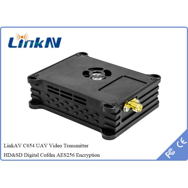 Quality LKAV1614 Drone Data Link UAV HD/CVBS Video Transmitter AES256 for sale