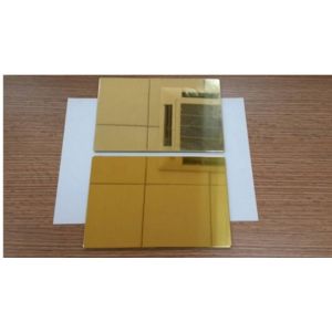 Buy cheap 0.4mm Mirror Polyethylene Aluminum Composite Panel 1575mm Width from wholesalers