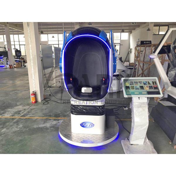 Electric Platform Virtual Reality Movies 9D VR Cinema With Single Chair 360 Degree Rotation Interactive