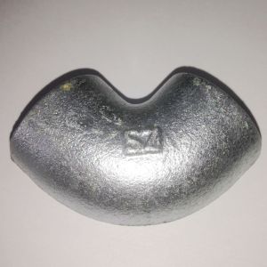 Buy cheap plain galvanized malleable iron elbow BS thread from wholesalers