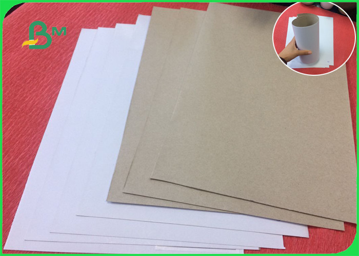 Buy cheap Recycled Wood Pulp White Coated Duplex Board With Grey Back For Notebook from wholesalers