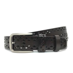 Buy cheap Adjustable Hollow 100cm Mens Casual Leather Belt from wholesalers