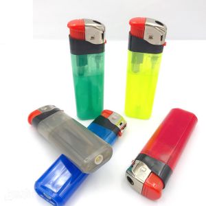 Buy cheap Colorful Plastic Cigarette Box with Refillable Electric Gas Lighter 1 Piece Min.Order from wholesalers