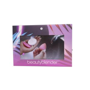Buy cheap Customized Printed Beauty Display Stand With Back Frame from wholesalers