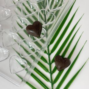 Christmas Silicone Chocolate Molds For DIY , Polycarbonate Chocolate Moulds