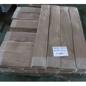 Buy cheap Slice Cut Engineered Black American Walnut Veneer 0.45mm Thickness product
