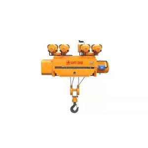 Buy cheap weatherproof Remote Control compact Wire Rope Crane Hoist  wear resistance from wholesalers