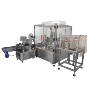 Buy cheap LCD Sauce Tube Filling Machine Sealing Cosmetic LTRG 60A from wholesalers