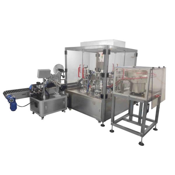 Buy cheap LCD Sauce Tube Filling Machine Sealing Cosmetic LTRG 60A from wholesalers
