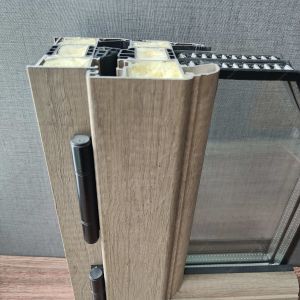 Highly Toughened Aluminum Sliding Window With Polyamide Extrusion Heat