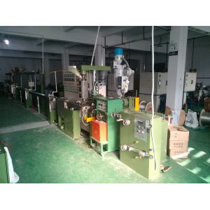 Buy cheap 450 / Min Speed Wire Extrusion Machine of CATV Cable Coaxial Cable Making from wholesalers