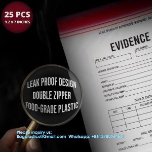 Buy cheap Evidence Bags, organizer, storage bag Funny Party Favor Treat Bags Great For Halloween And Police Parties. from wholesalers