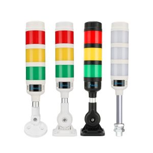 Multilayer Signal Tower Lamp Foldable IP54 Rated Buzzer Machine Equipment