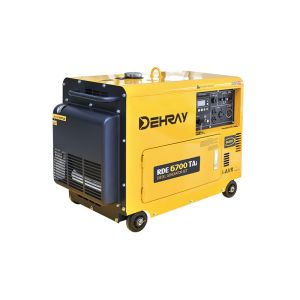 Single Cylinder 5KVA 155kg Portable Diesel Powered Generator