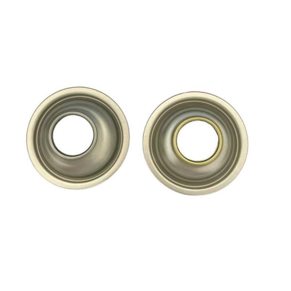 Factory Supplier Aerosol Tin Can Components Aerosol Tin Can Top Cone and Bottom Dome