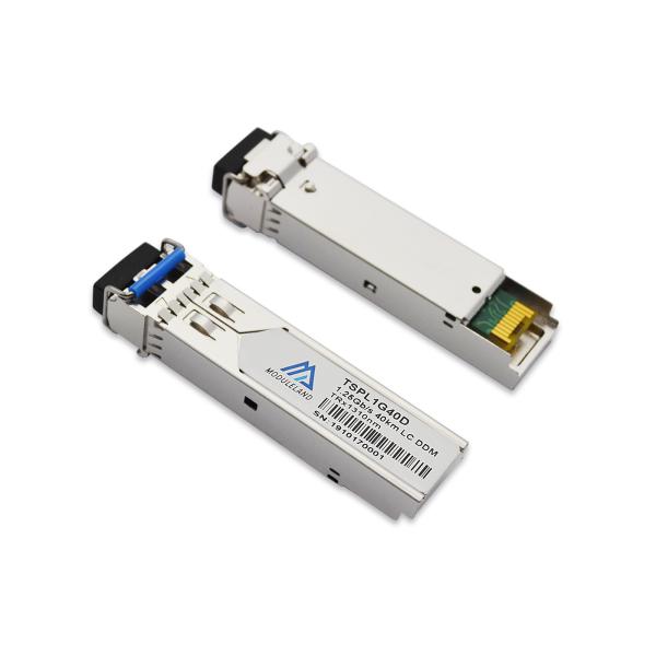 Quality 1000Base EZX Duplex LC 120km 1550nm SFP copper transceiver for sale