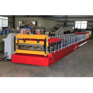 Buy cheap Fully Automatic Durable Floor Deck Roll Forming Machine 0.8-1.5mm Thickness product