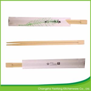Buy cheap Natural Japanese Reusable Bamboo Chopsticks Custom Logo Twins 24cm Length from wholesalers