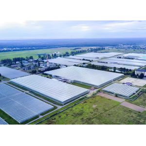 Buy cheap Weldless Multi Span Greenhouse Galvanized Frame For Bountiful Flower from wholesalers